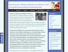 Tablet Screenshot of destinharvest.org